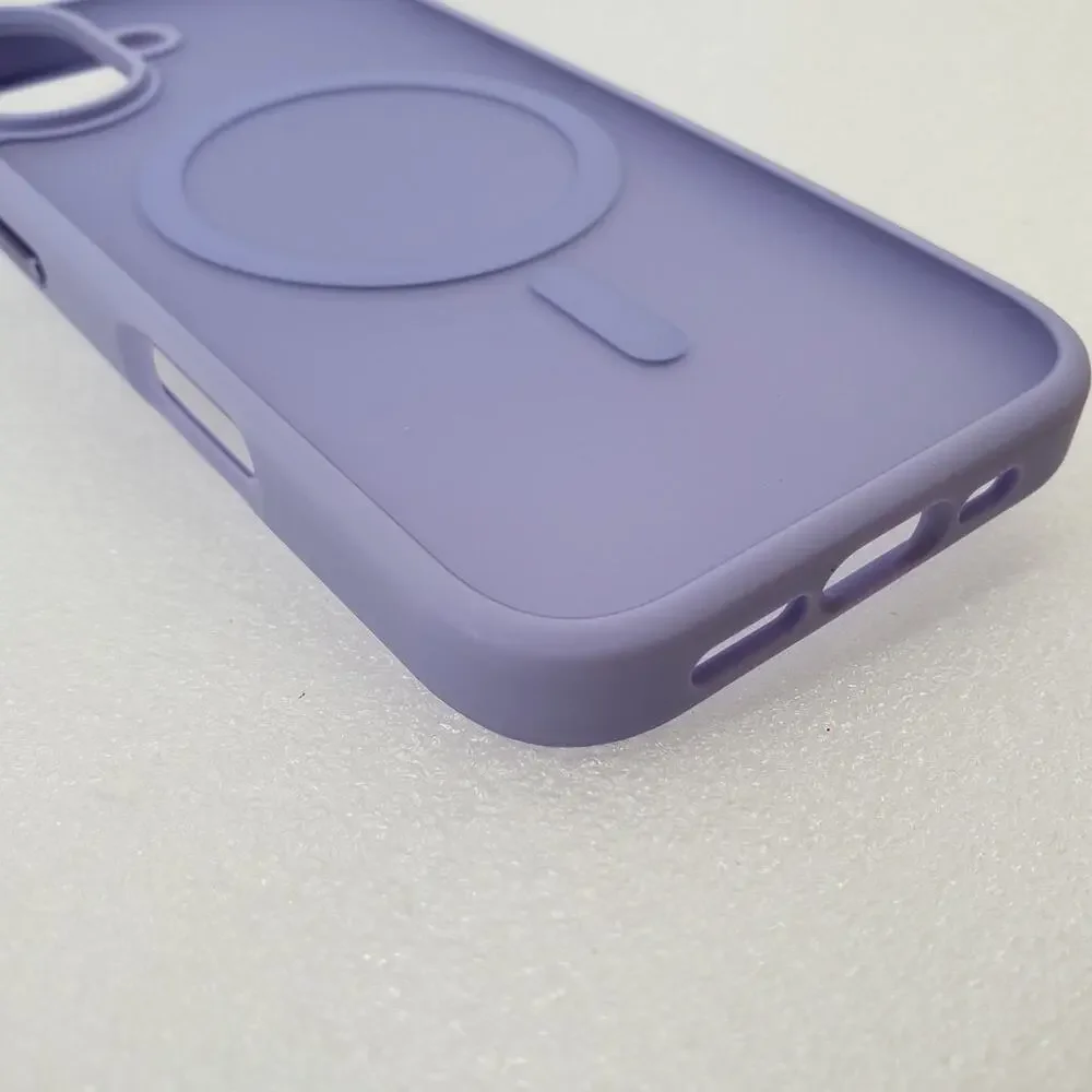 Miracase Magnetic Case for Apple iPhone 17 - Lavander Translucent MagSafe Cover